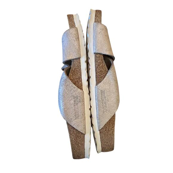 BIRKENSTOCK Siena Big Buckle Washed Metallic Rose GoldWomen's EU 39 US 8 NARROW - Picture 7 of 9